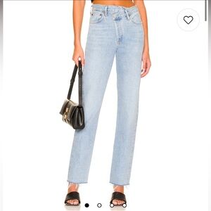 Agolde Criss Cross Straight in Dimension Sz 27